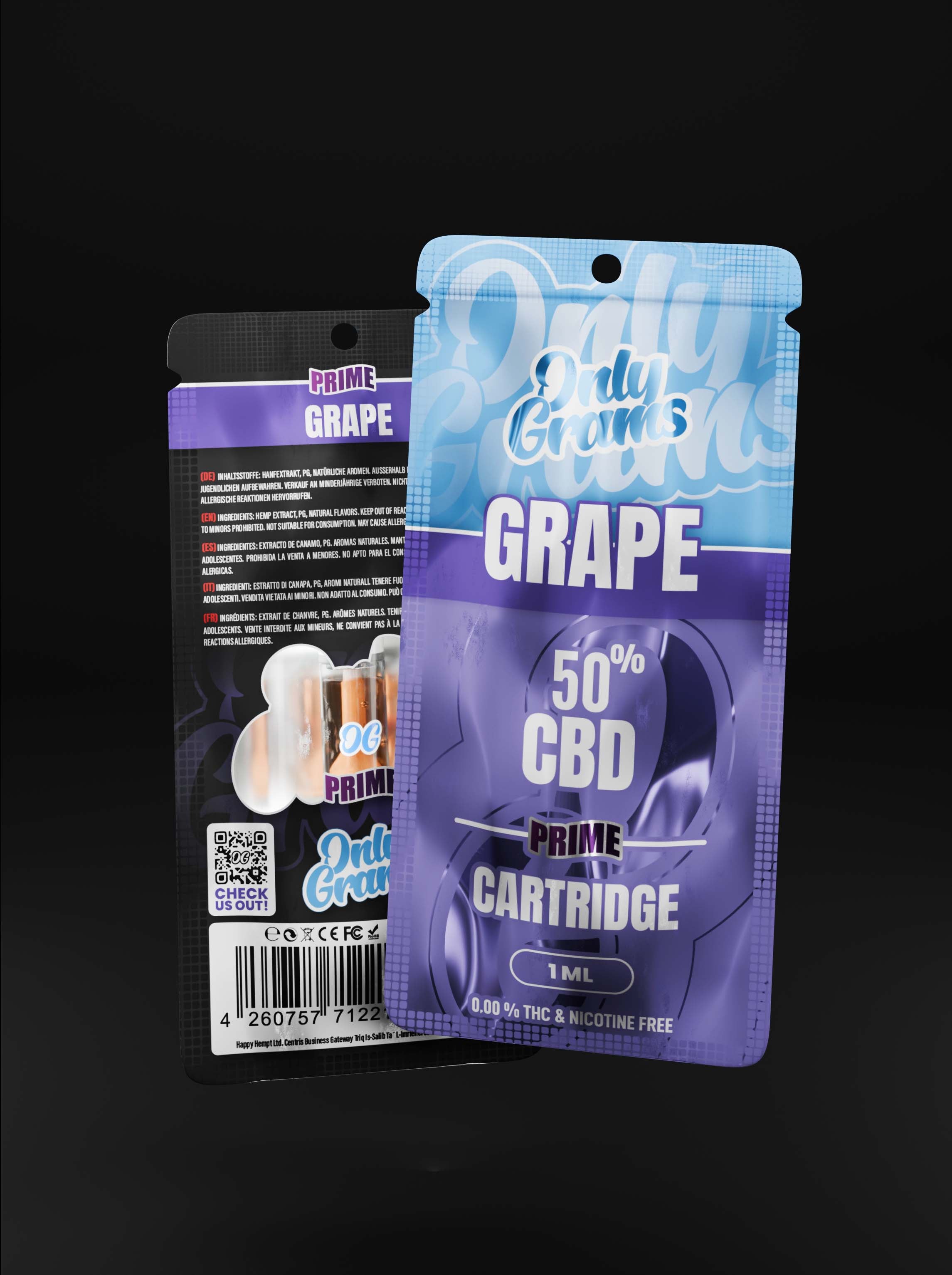 Grape CBD Kartusche