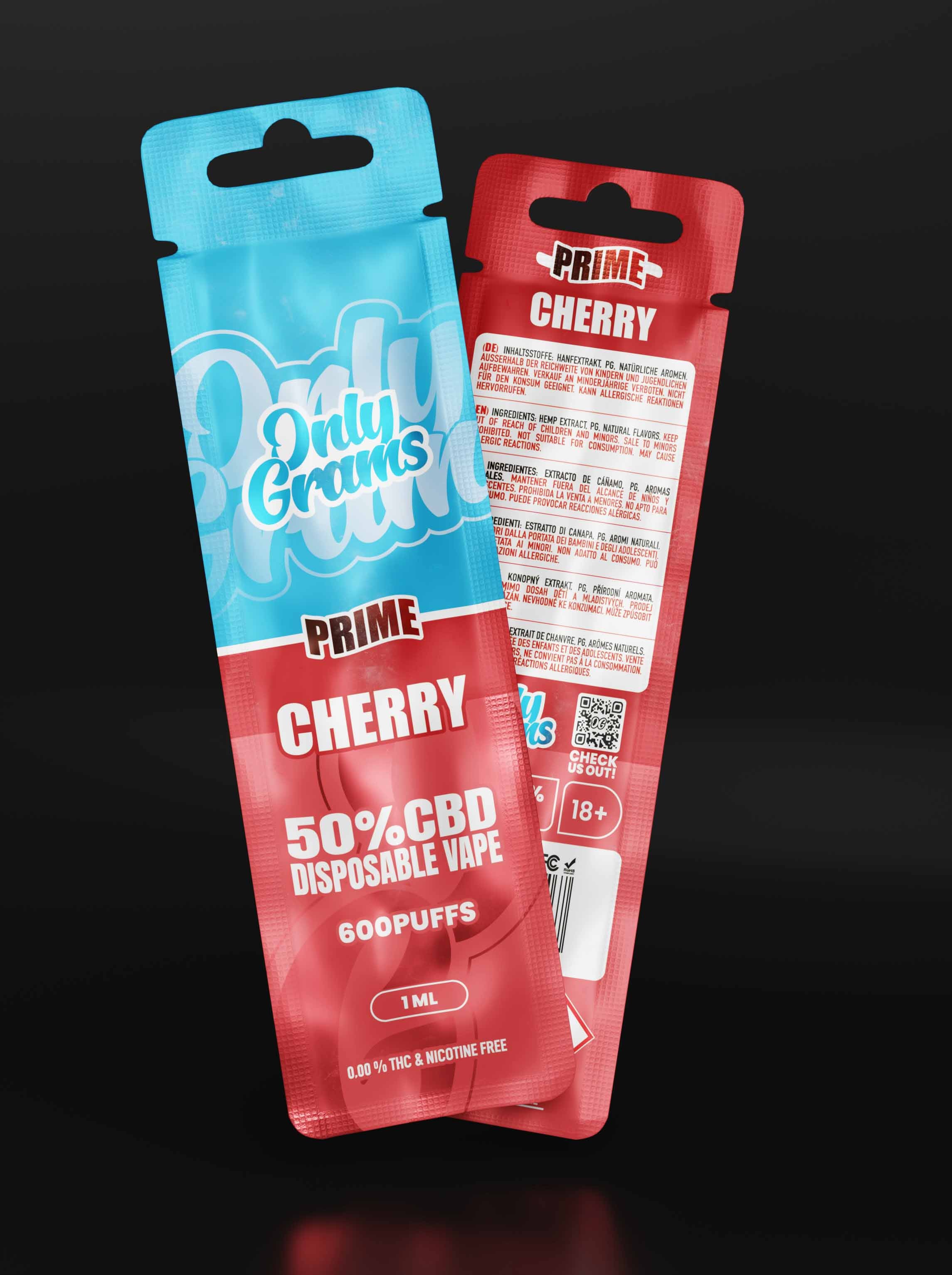 Cherry CBD Einweg Vape