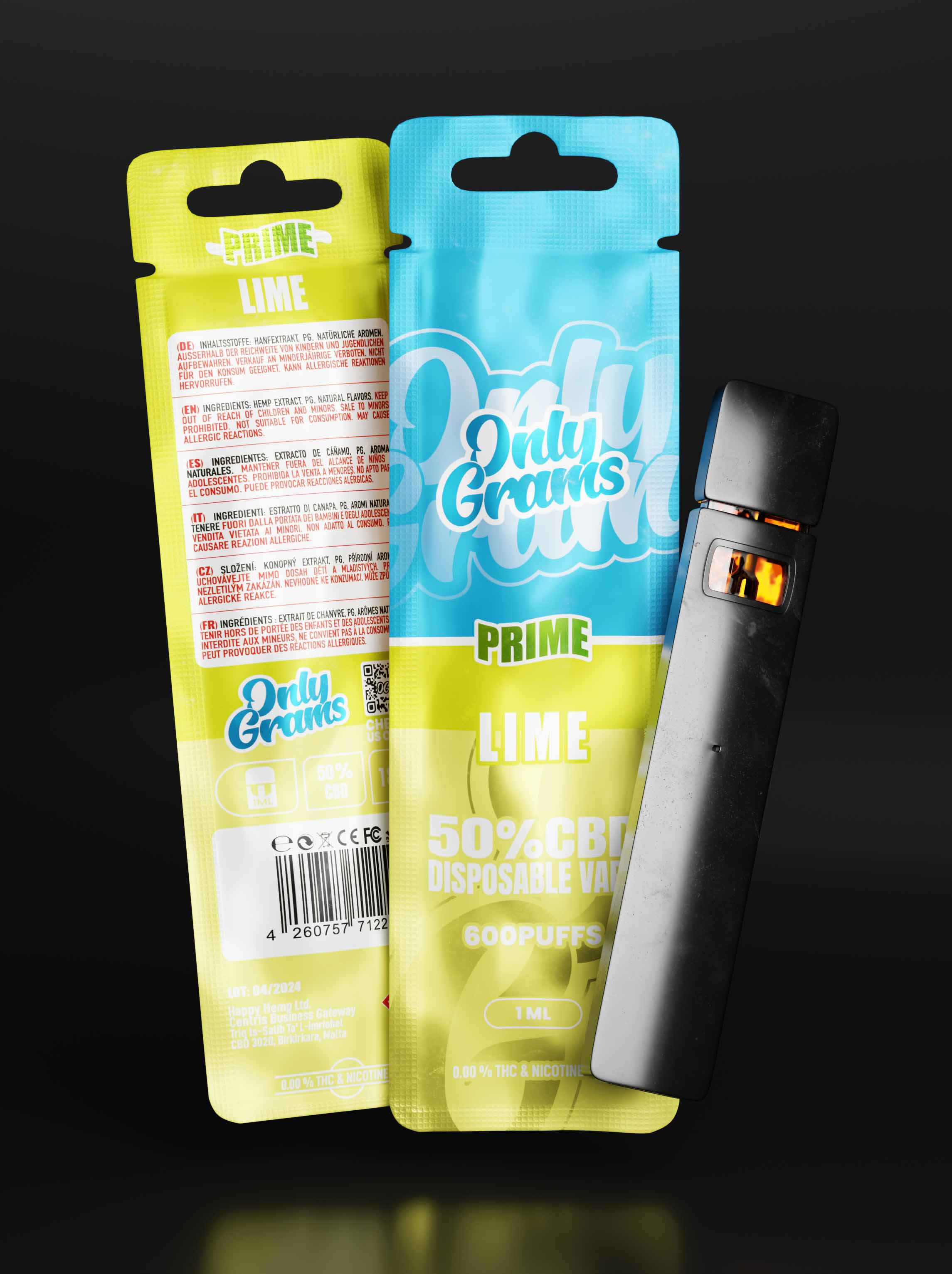 Lime CBD Einweg Vape