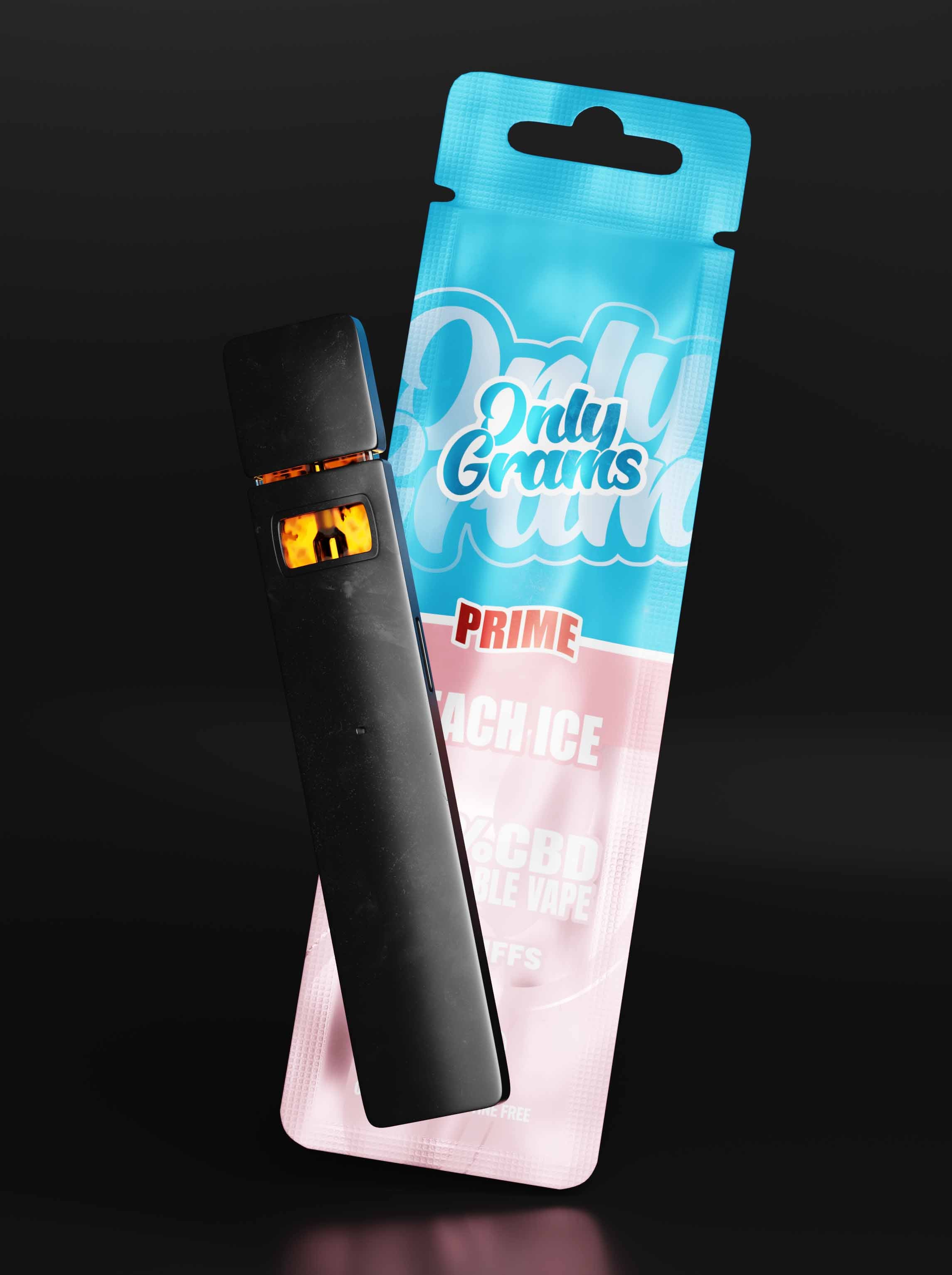 Peach Ice CBD Einweg Vape